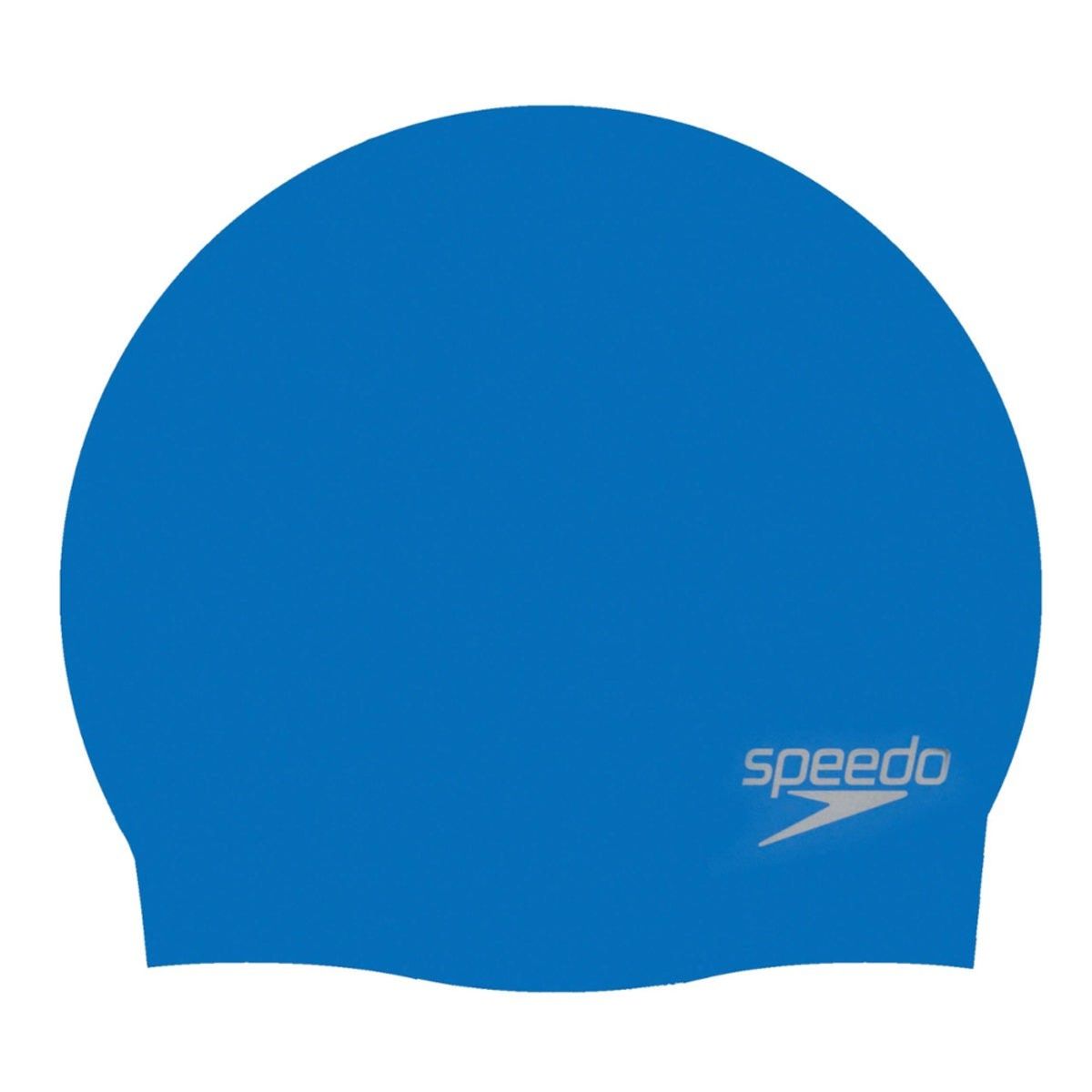 SPEEDO - Gorro Natación Speedo Plain Moulded Silicone Azul
