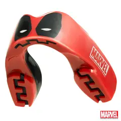 SPARTA - Protector Bucal Hombre Safejawz Marvel Deadpool Rojo