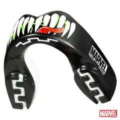 SPARTA - Protector Bucal Niño Safejawz Marvel Venom Negro