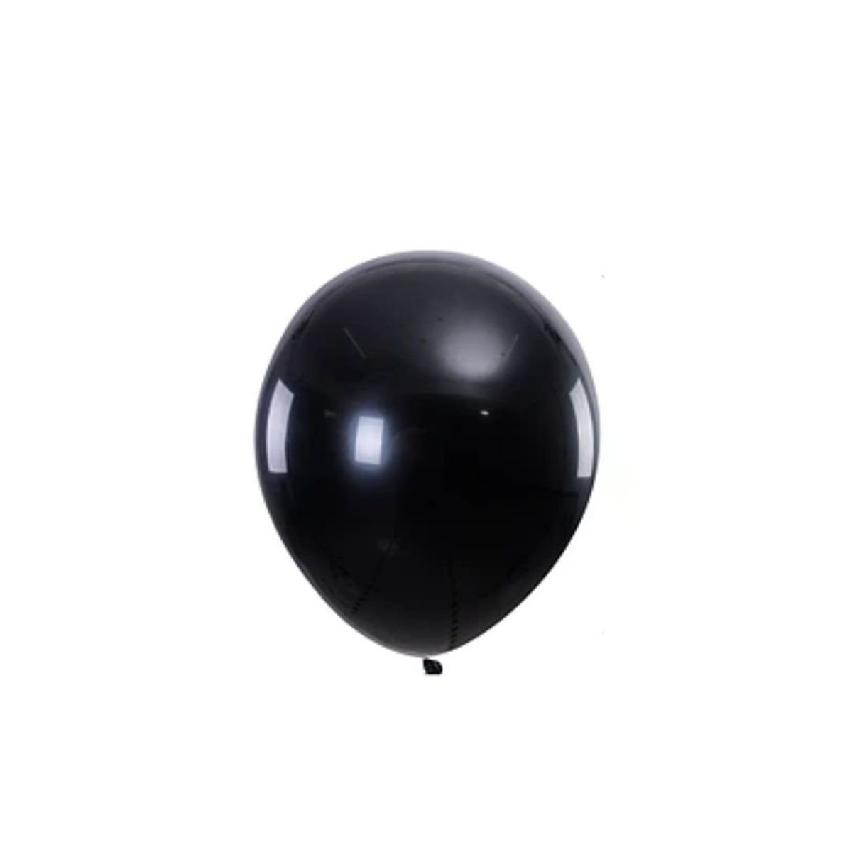 GENERICO - Globos De Látex Negro Mate 2pcs 60cm