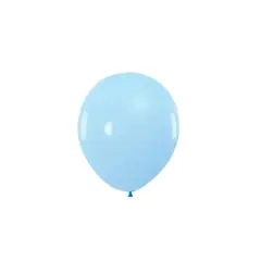 GENERICO - Globos De Látex Azul Mate Azul Claro 2pcs 60cm
