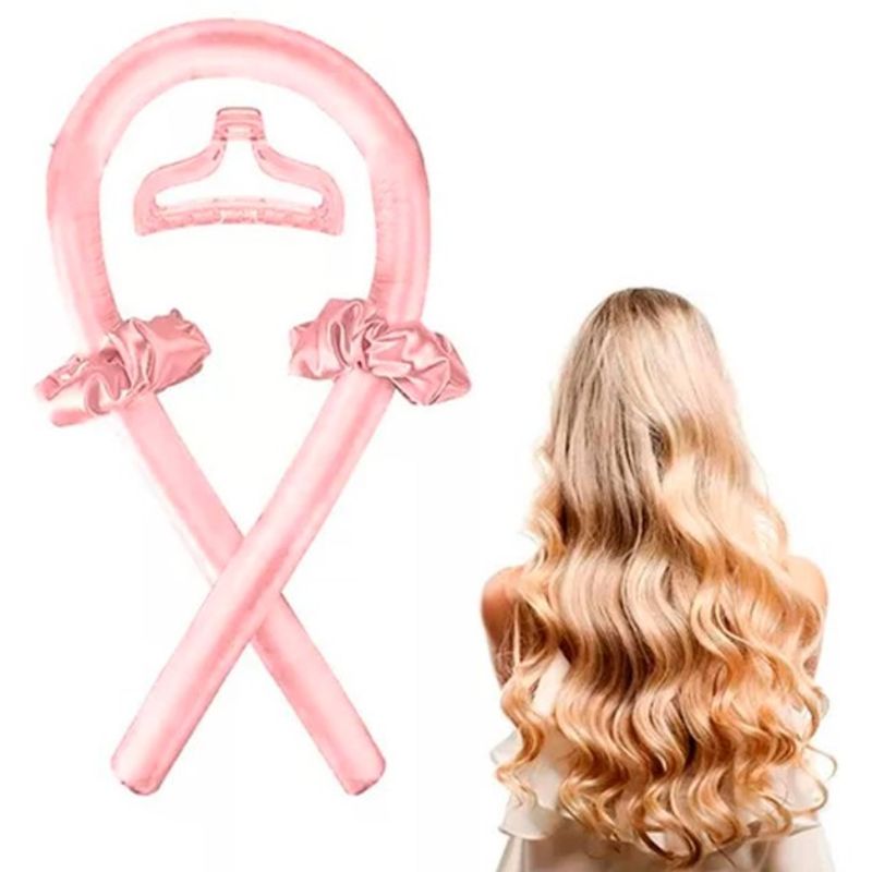 GENERICO - Onduladora Rizadora De Seda Ondas Sin Calor Para Cabello