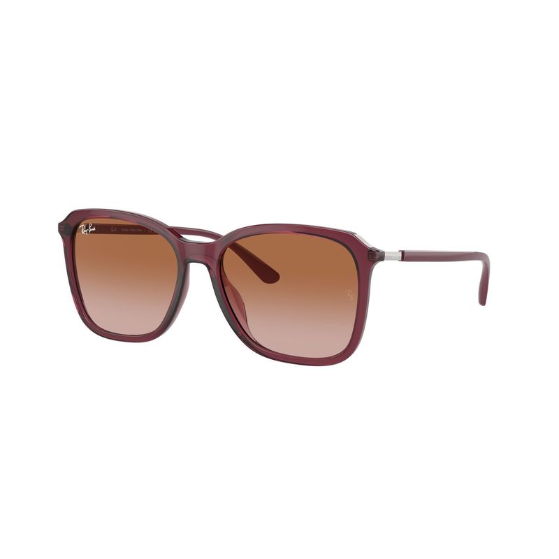 RAY BAN - LENTE DE SOL RAY BAN - RB4417L 630213 - Borgoña traslúcido