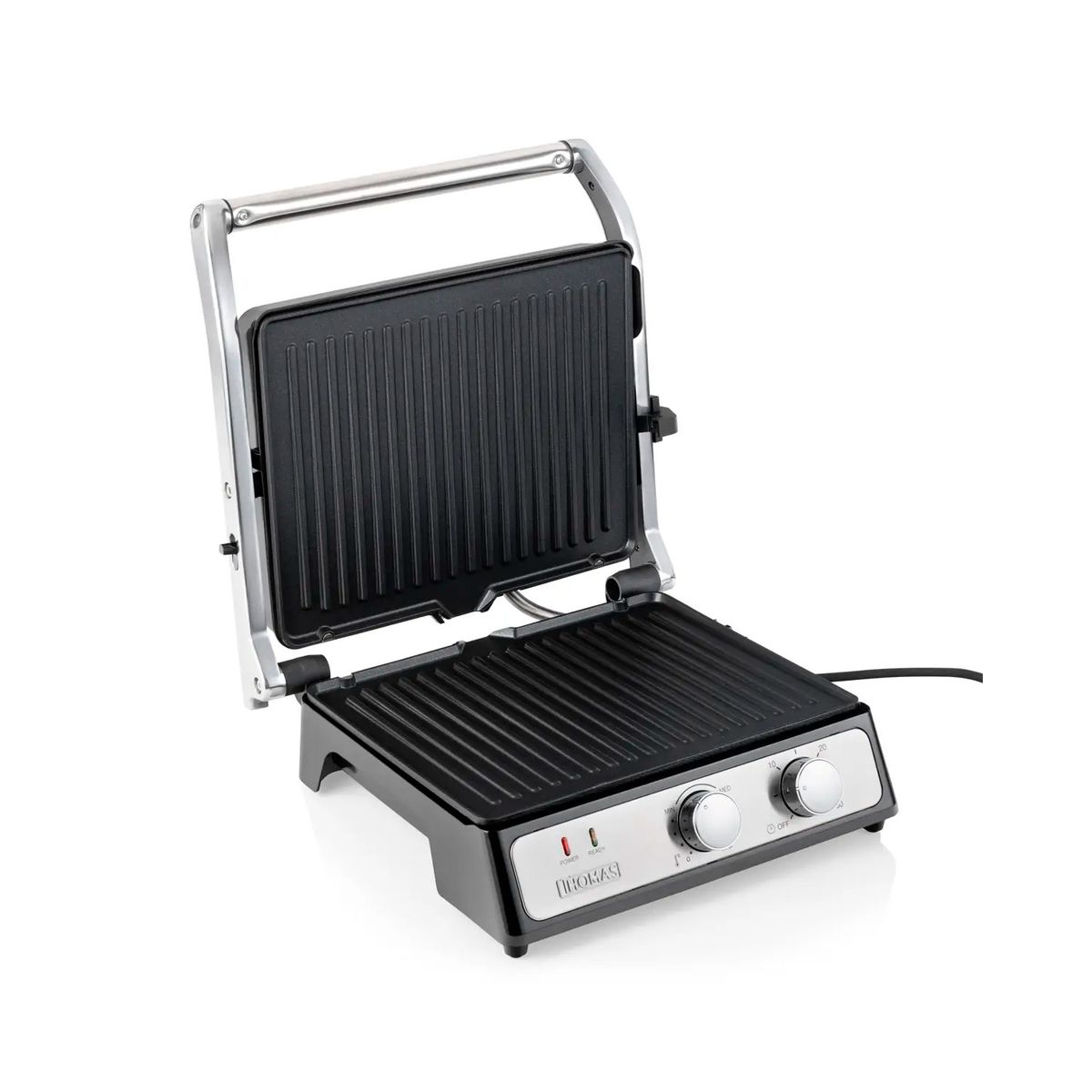 THOMAS - Sandwichera Thomas TH-980i 2 en 1 Panini Grill 2000W