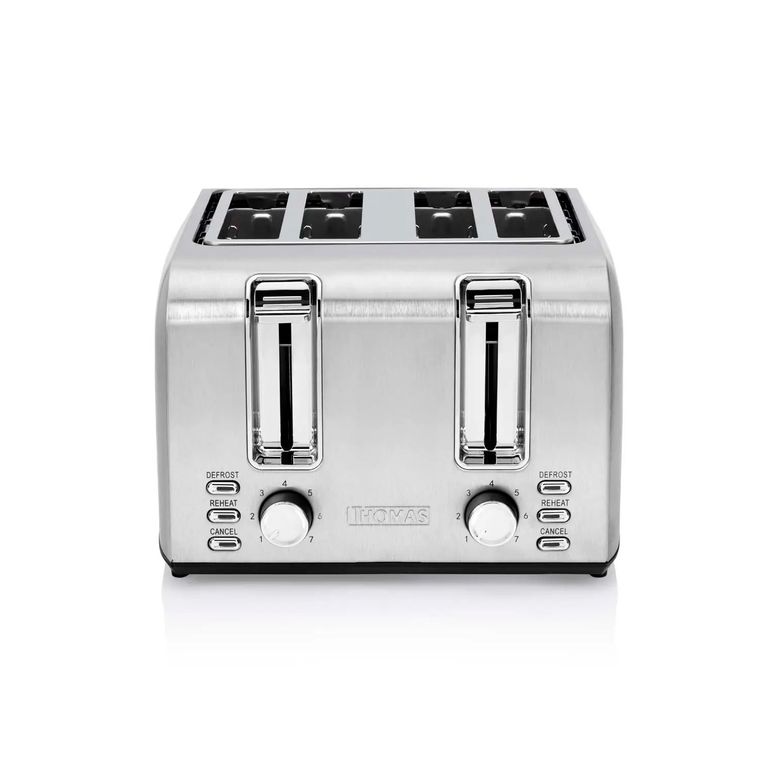 THOMAS Tostador TH-133i 4 Rebanadas Acero Inox 1500W