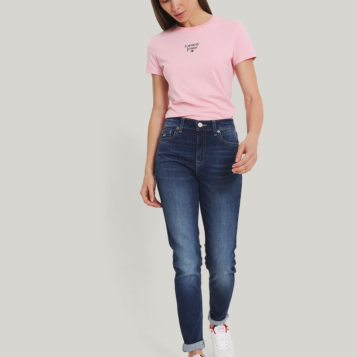 TOMMY HILFIGER - Jeans Nora De Corte Skinny Azul Tommy Jeans
