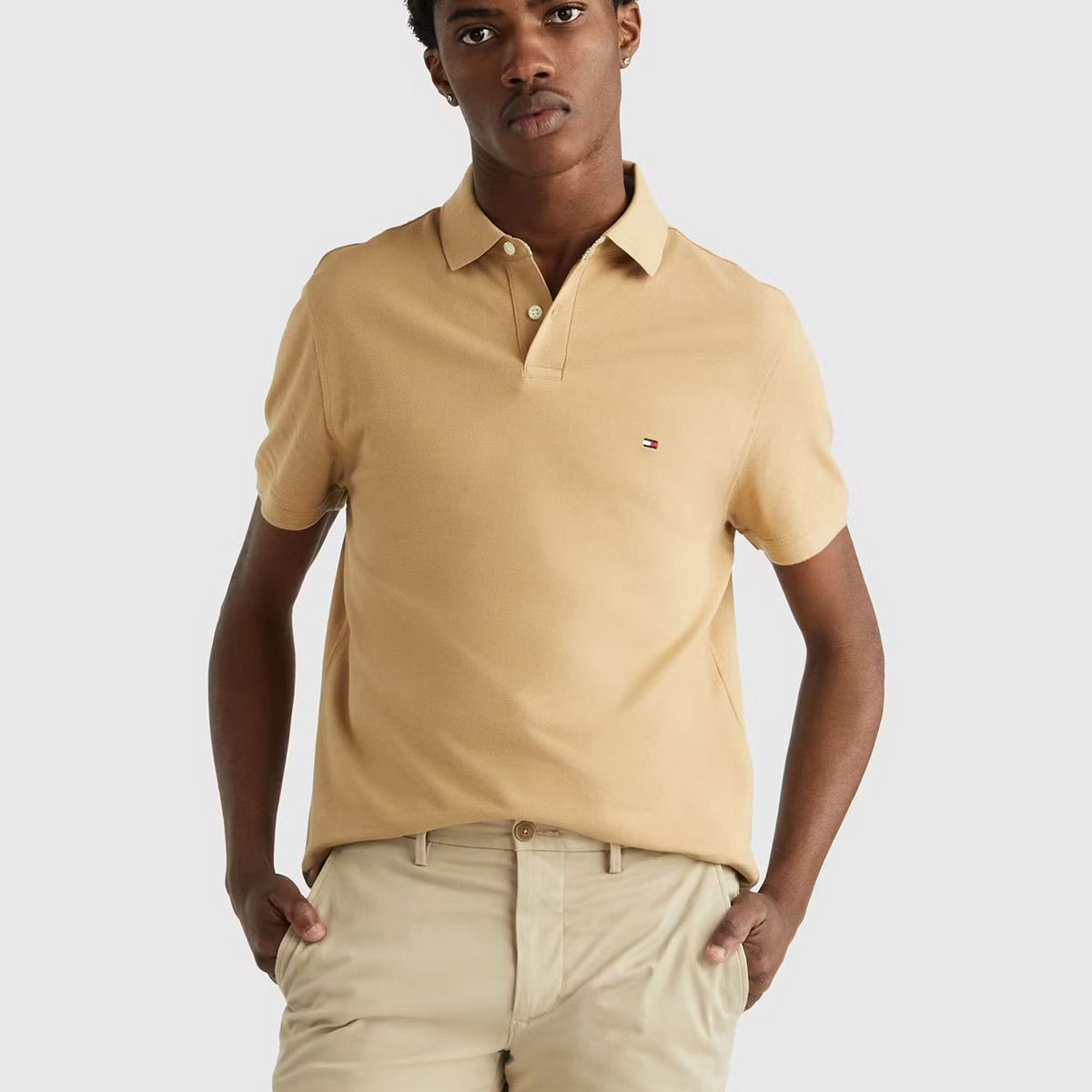 TOMMY HILFIGER - Polo Im 1985 Regular Fit Café Tommy Hilfiger