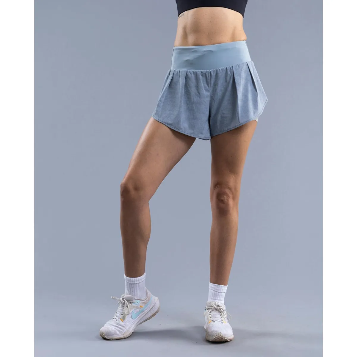 THEA - Short Con Pretina Aerius Light Grey