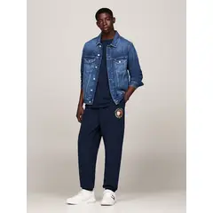 TOMMY HILFIGER - Joggers Explorer Relaxed Con Logo Azul Tommy Jeans