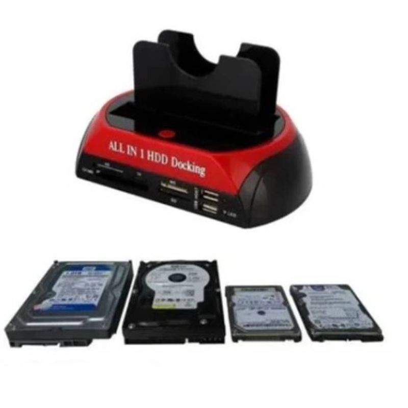 GENERICO - Docking Para Disco Duros 25-35 Sata Hddssd