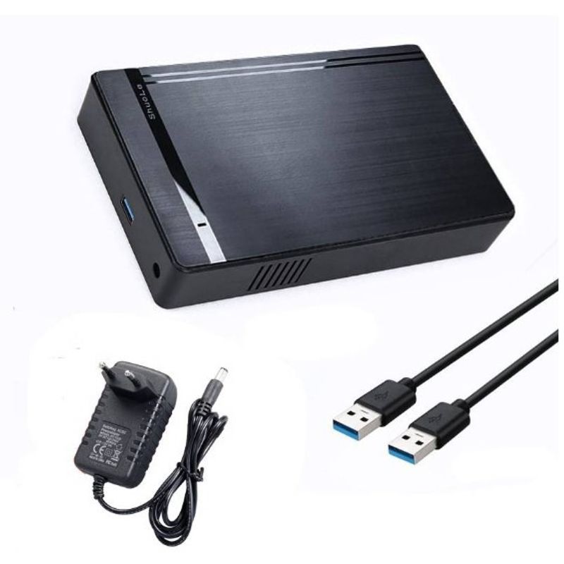GENERICO - Cofre Disco Duro 3.5 Usb 3.0 Horizontal Sata