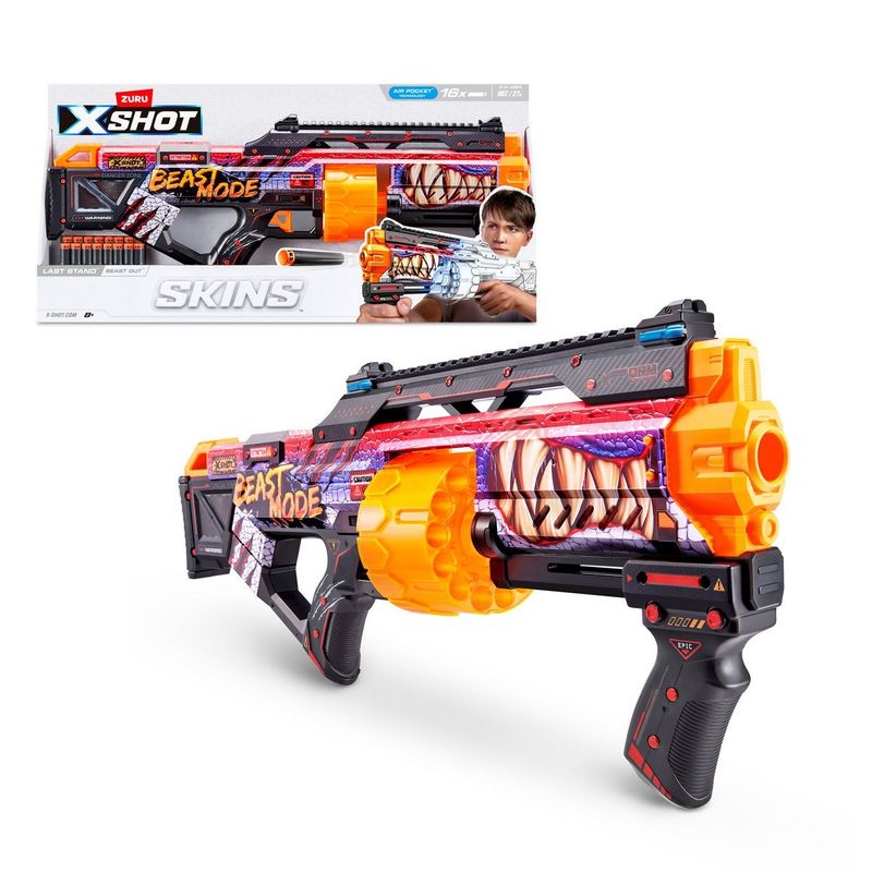 X-SHOT - Lanzador Last Stand Skins X-Shot - Beast Out