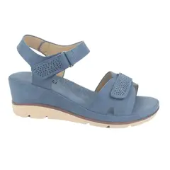 CHALADA - Sandalias Mujer Azul Casual Flick-1