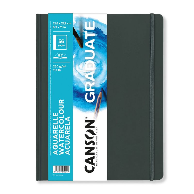 CANSON - Artbook Aquarelle 250 g/m2 A5 21x28
