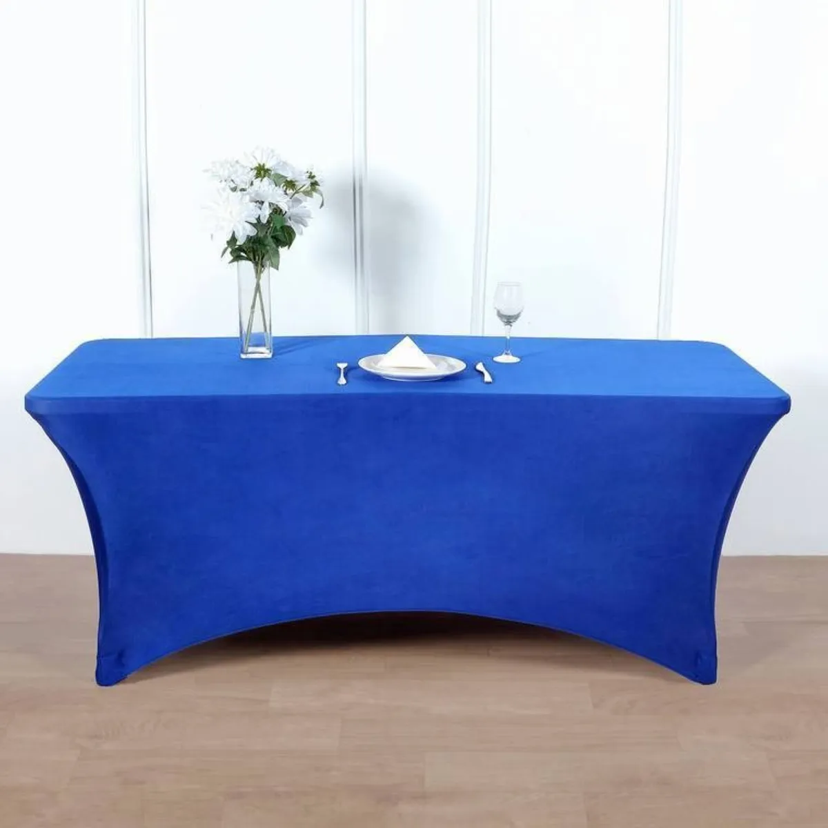 GENERICO - Funda Mantel Elástica Para Mesa De Evento Rectangular - Azul