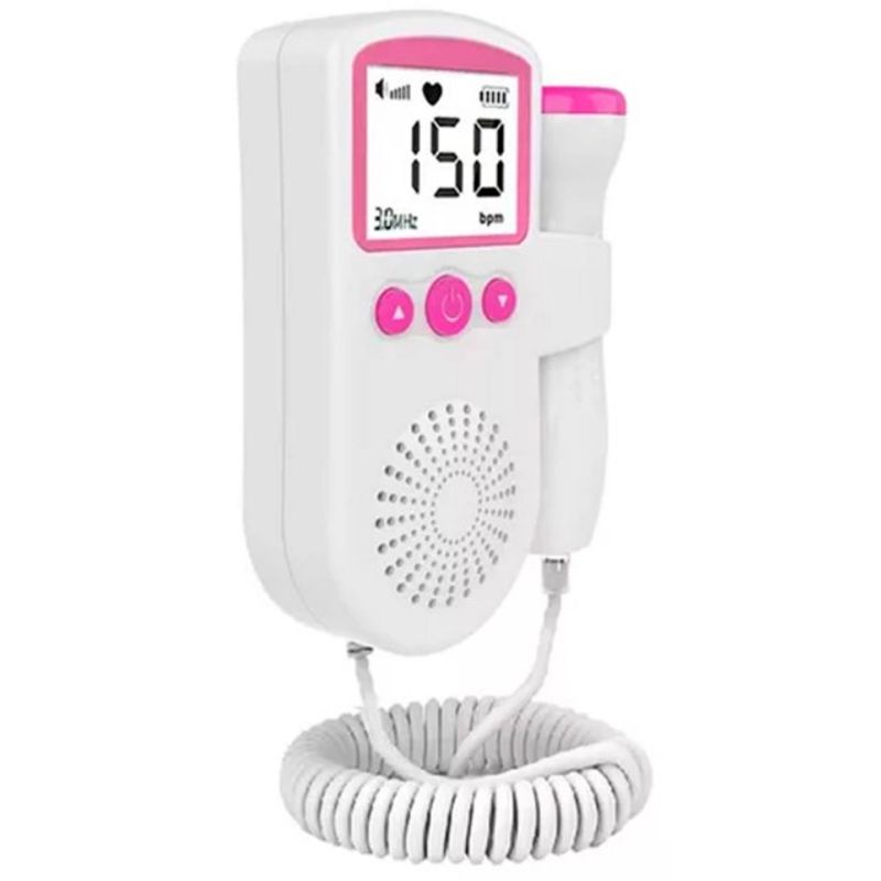 GENERICO - Monitor Frecuencia Cardiaca Latidos Fetales Bebé 2.5 Mhz