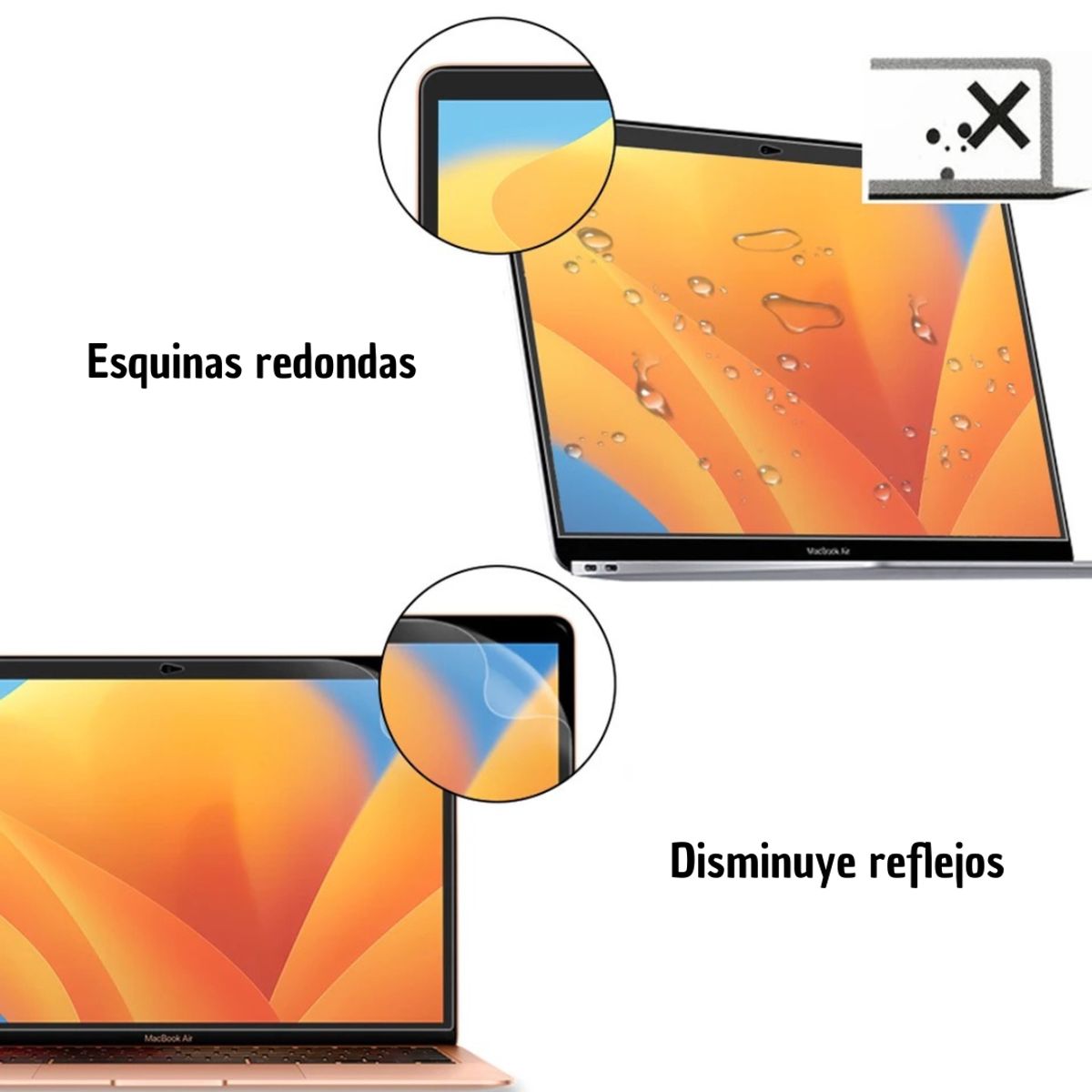 GENERICO - Lámina Protectora Pantalla Premium Macbook - New pro 13 (A2251-A2338)