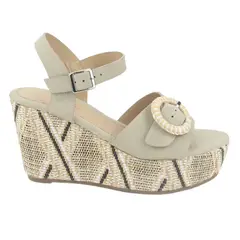 CHALADA - Sandalias Mujer Beige Casual Como-50
