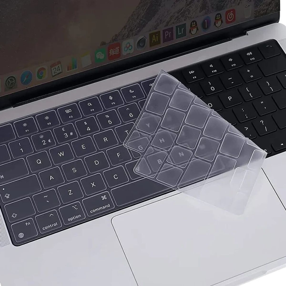 GENERICO - Protector Cubre Teclado Premium Para Macbook - Air 13 (A1932)