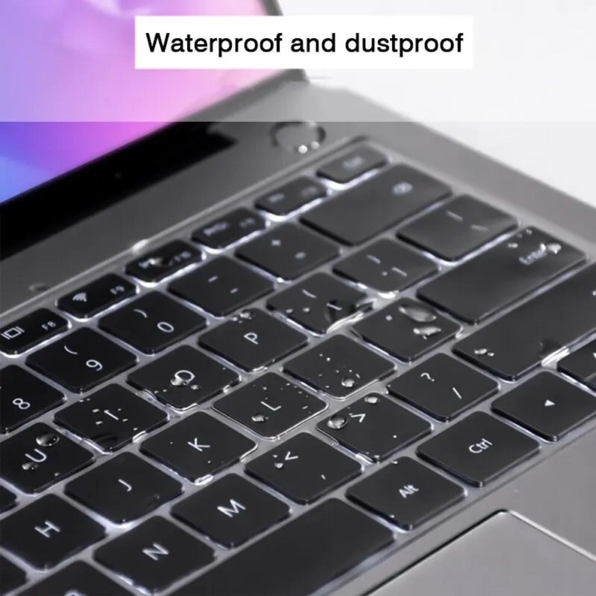 GENERICO - Protector Cubre Teclado Premium Para Macbook - Pro14-Pro16-Air13-Air15