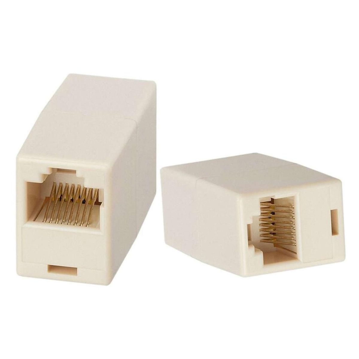 GEN - Conector Copla Adaptador Rj45 Hembra H-h Extension Cable Red