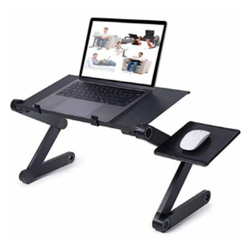 GENERICO - Base Notebook Ajustable Con Ventilacion Y Base Mouse DBG1257