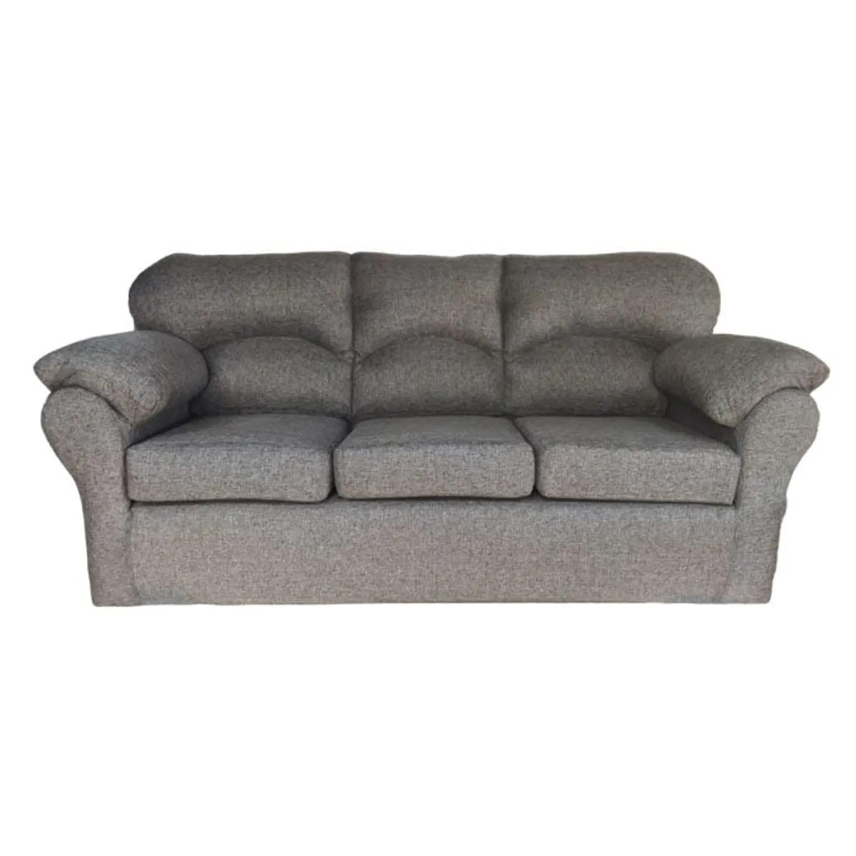MUEBLERIA LATINA - ML SOFA LINO 3 CUERPOS DECO GRIS CLARO