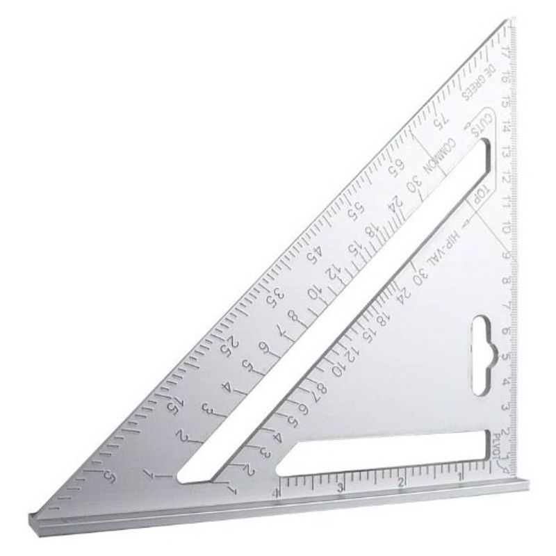 GENERICO - Escuadra Rápida De Aluminio Macizo Carpintería