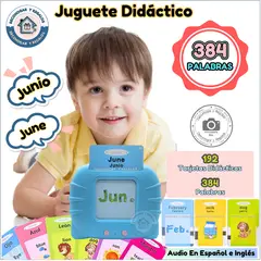 GENERICO - Juguete Aprendizaje Montessori Terapia Habla Niños Español