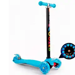 GENERICO - Scooter Monopatín Infantil LED