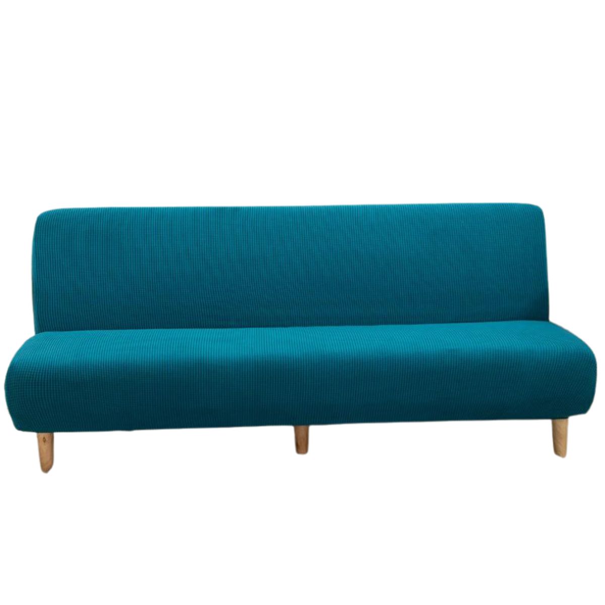 GENERICO - Funda Cubre FUTON elasticada textura GRUESA CUADRILLE