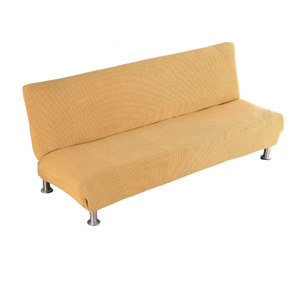 GENERICO - Funda Cubre FUTON elasticada textura GRUESA CUADRILLE