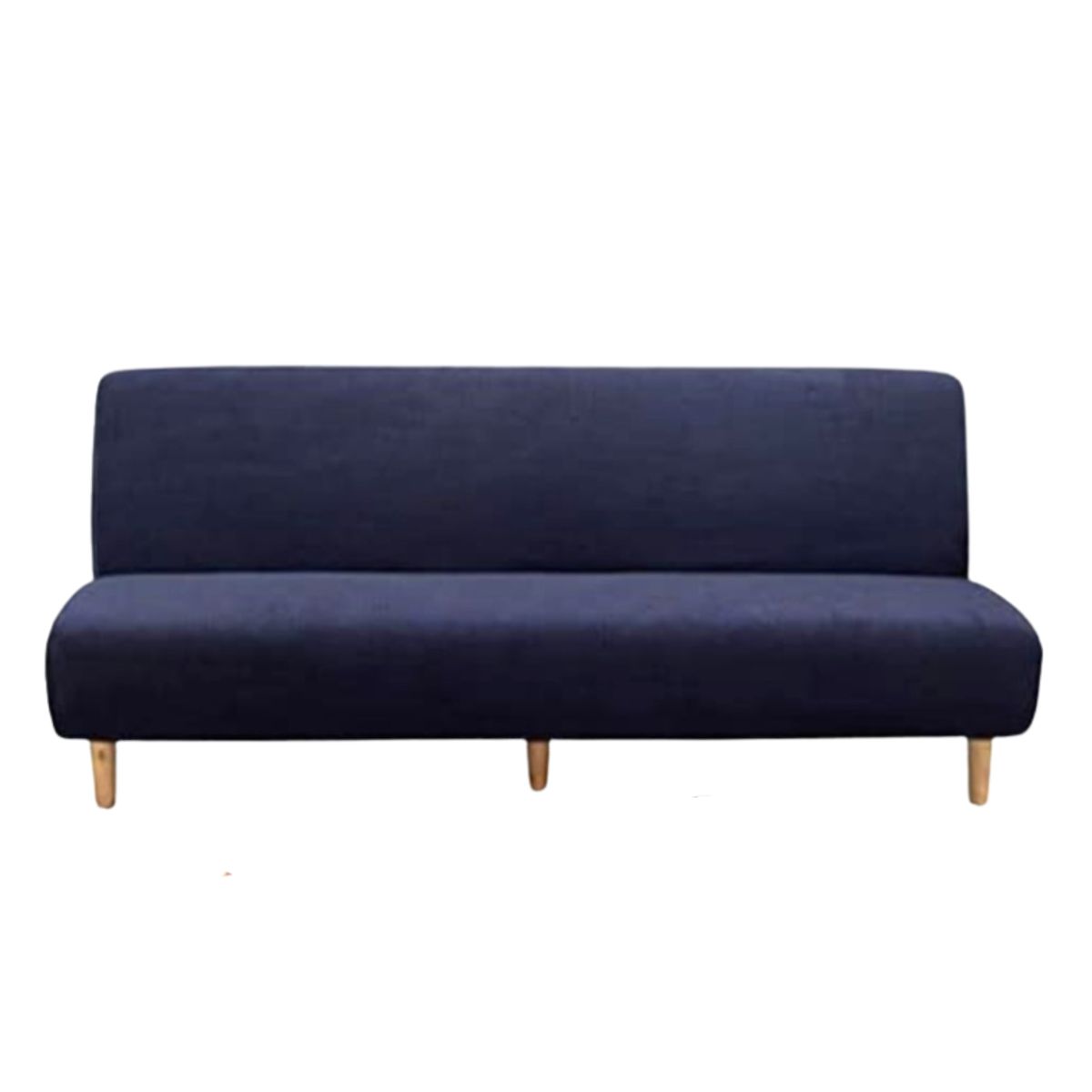 GENERICO - Funda Cubre FUTON elasticada textura GRUESA CUADRILLE