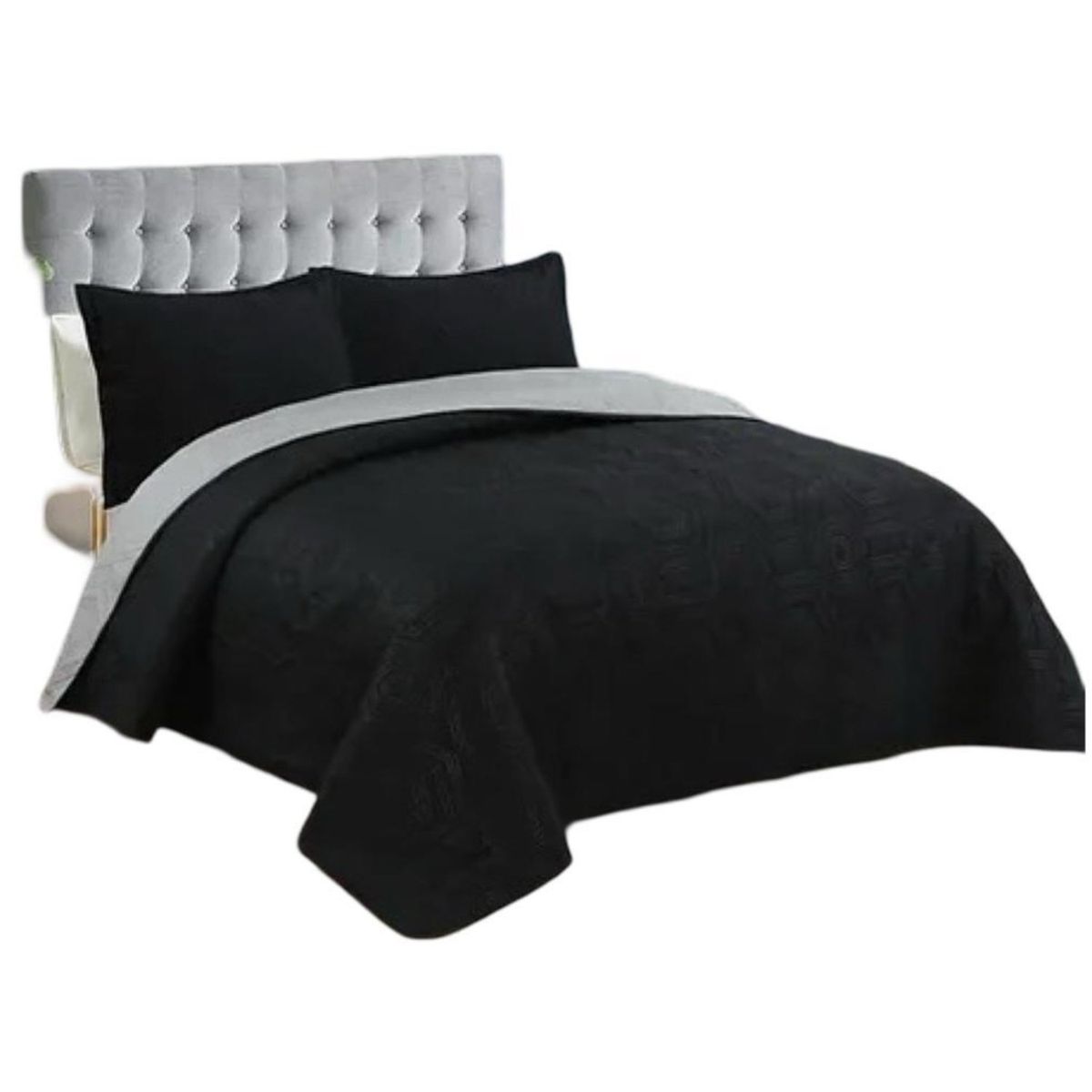 GENERICO - Cubrecama Quilt King y Super King - Ligero y Suave E2