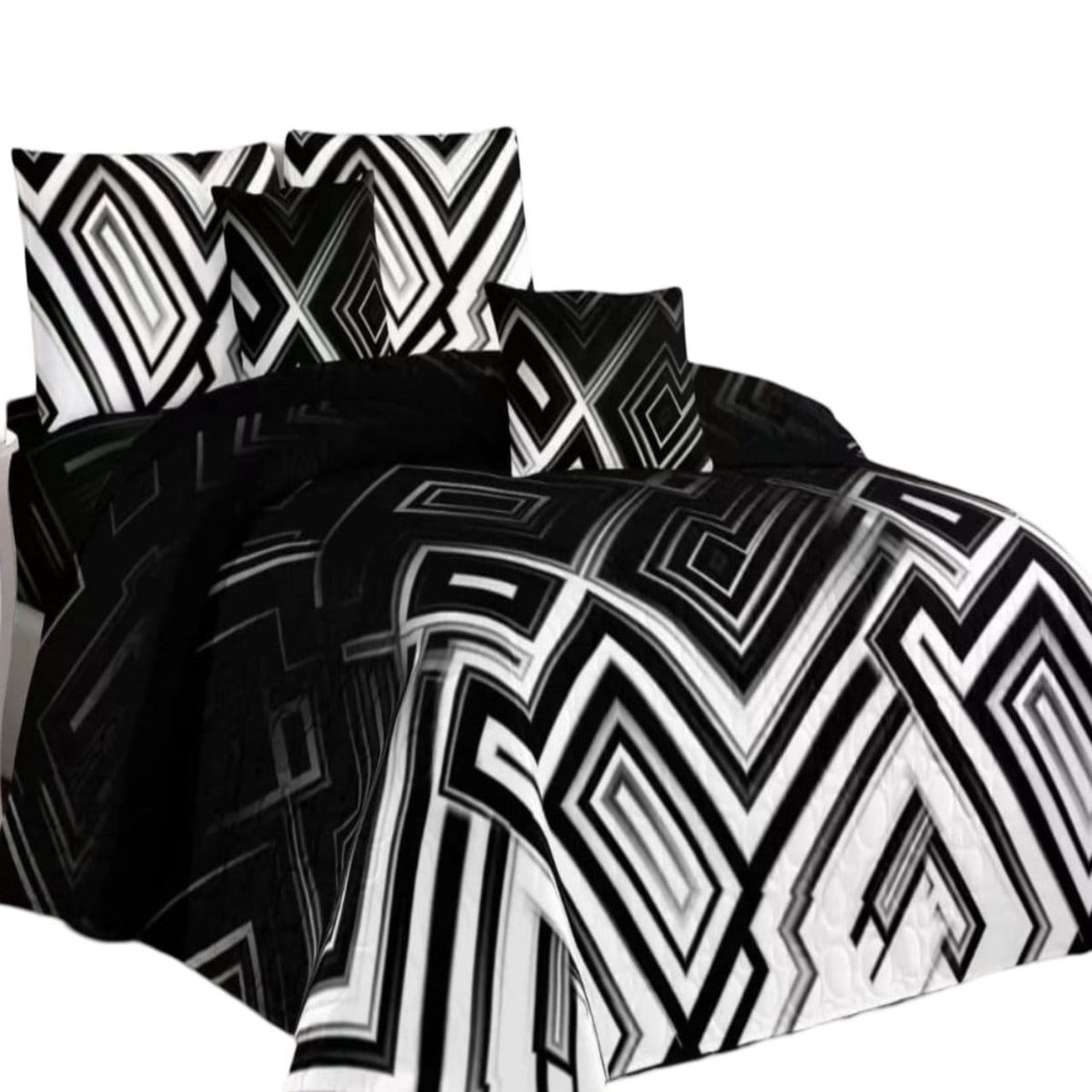 GENERICO - Cubrecama Quilt King para Verano y Primavera C12