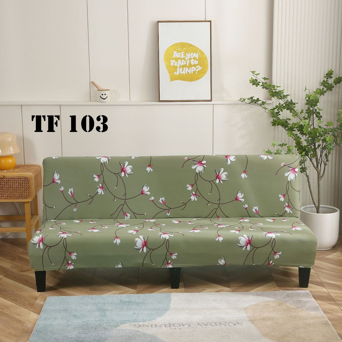 GENERICO - funda protectora de futon elasticado