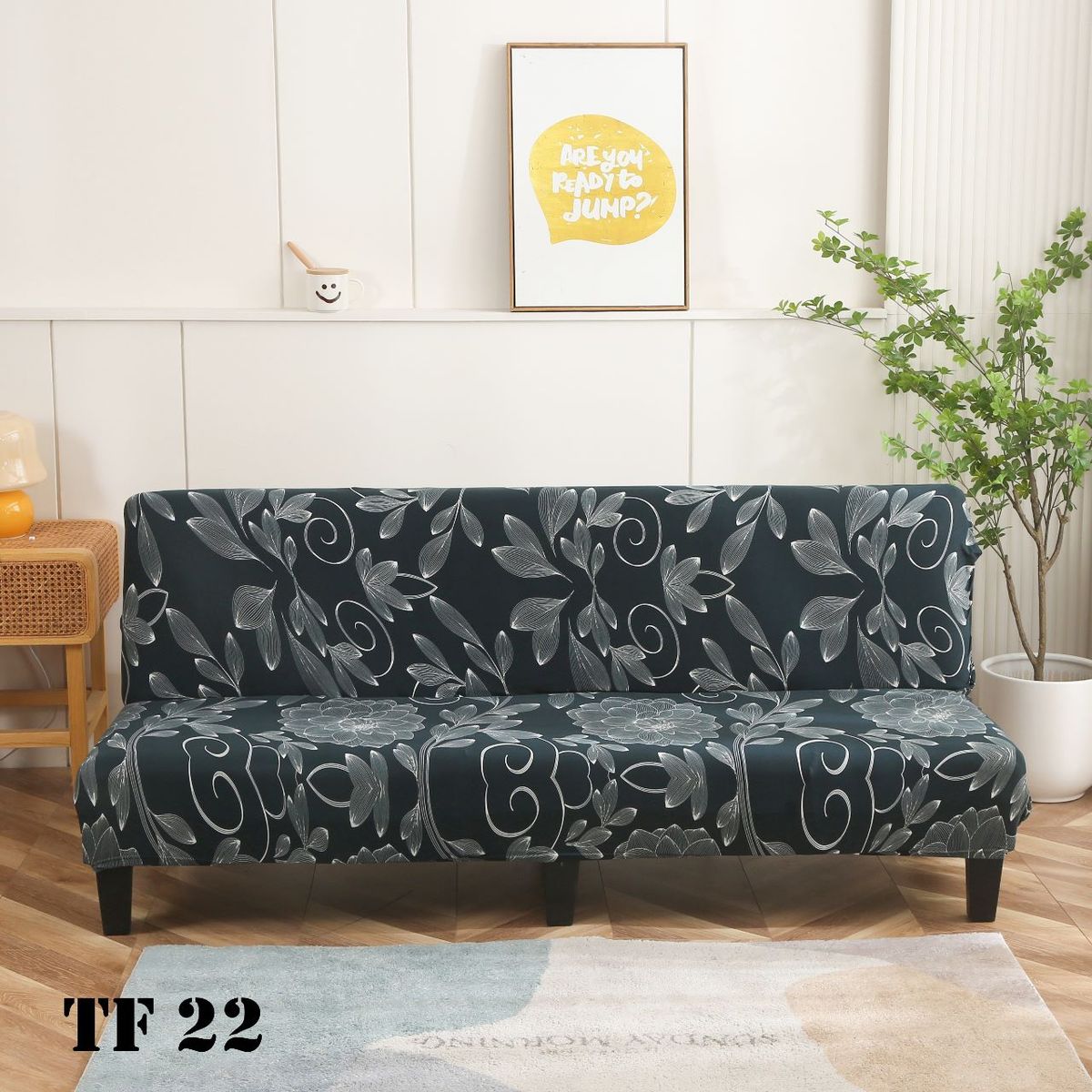 GENERICO - funda protectora de futon elasticado