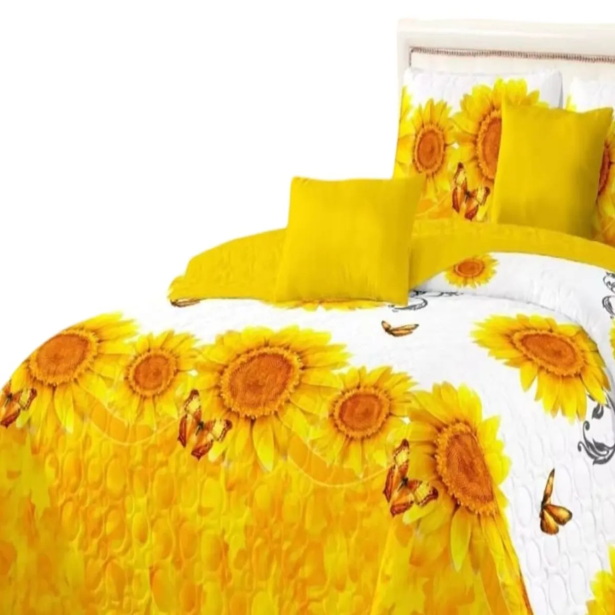 GENERICO - Cubrecama Quilt King para Verano y Primavera C3