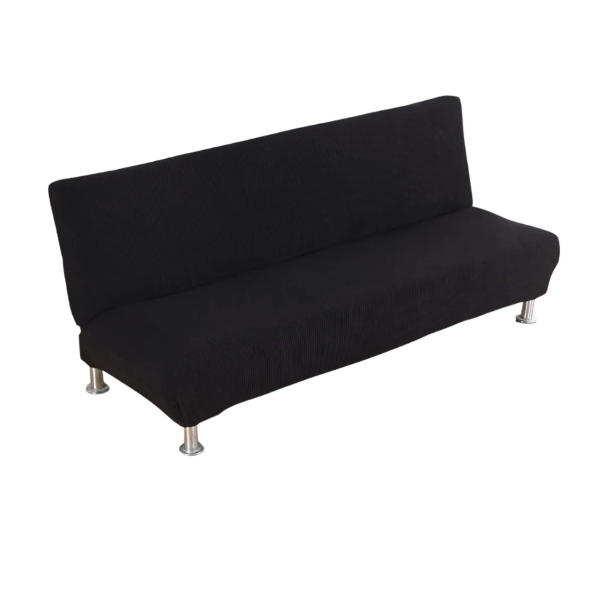 GENERICO - Funda Cubre FUTON elasticada textura GRUESA CUADRILLE