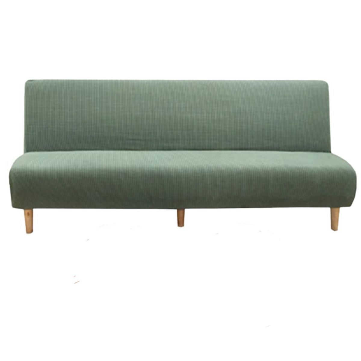 GENERICO - Funda Cubre FUTON elasticada textura GRUESA CUADRILLE