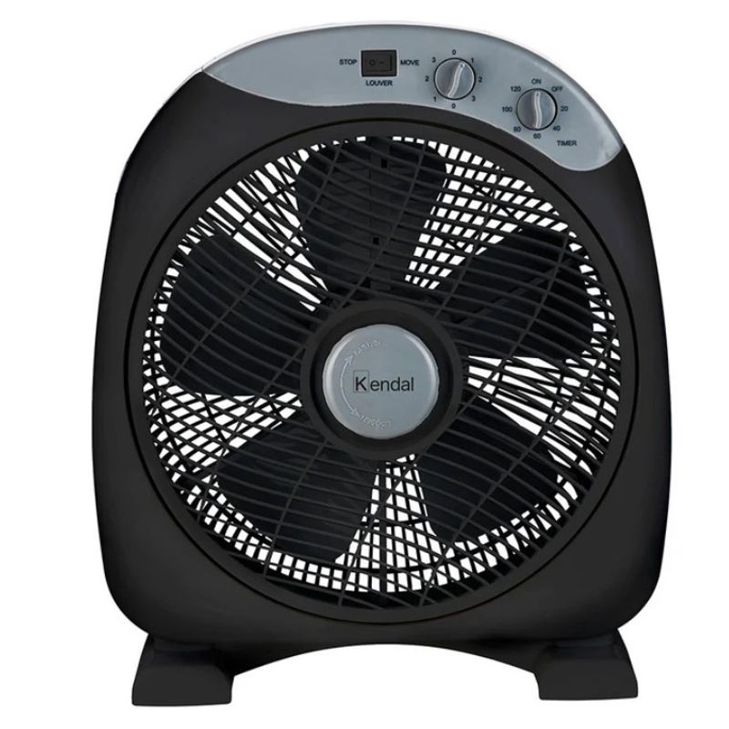 KENDAL - Ventilador Box 12 Pulgadas Kendal Kf-12b3 Negro Con Timer