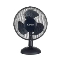 KENDAL - Ventilador de Sobremesa 9 Pulgadas KVS-9DN Negro