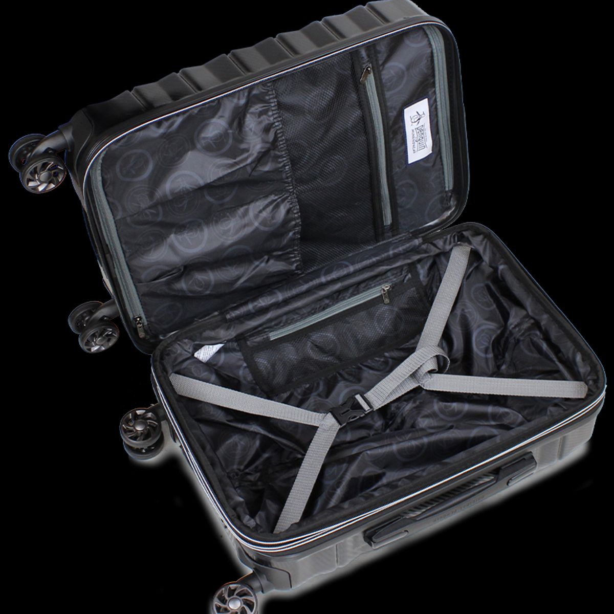 PENGUIN - Maleta cabina S 10 Kg Rocky gris Penguin