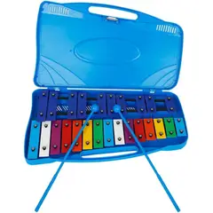ANENG - Metalófono 25 Notas Colorido Xilófono Percusión Musical Azul