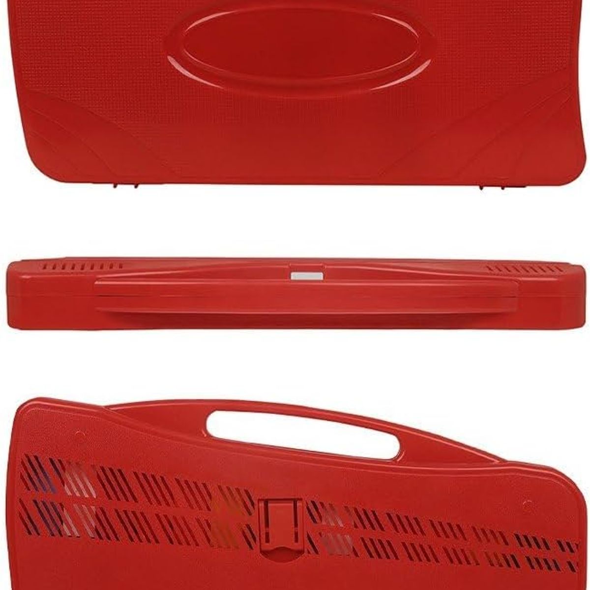 ANENG - Metalófono 25 Notas Colorido Xilófono Percusión Musical Rojo