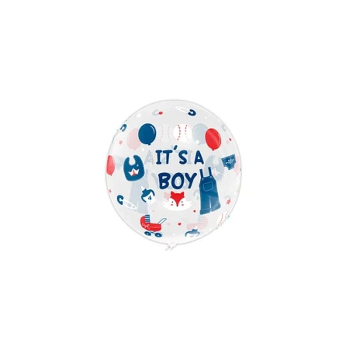 GENERICO - Globo Burbuja Its A Boy De 80cm
