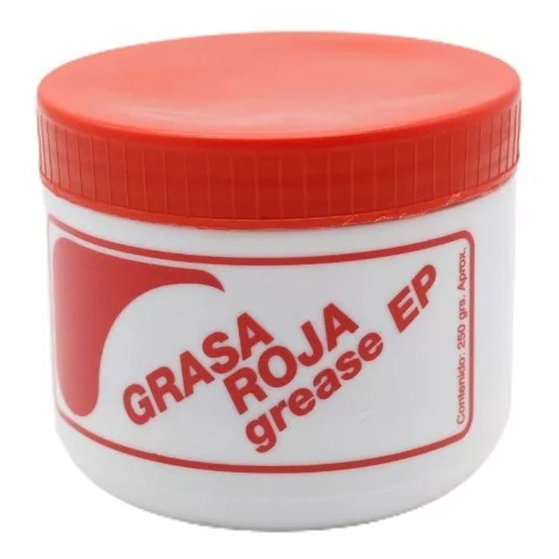 GENERICO - Grasa Roja Multipropósito Para Bicicleta 250 Gr Grease Ep