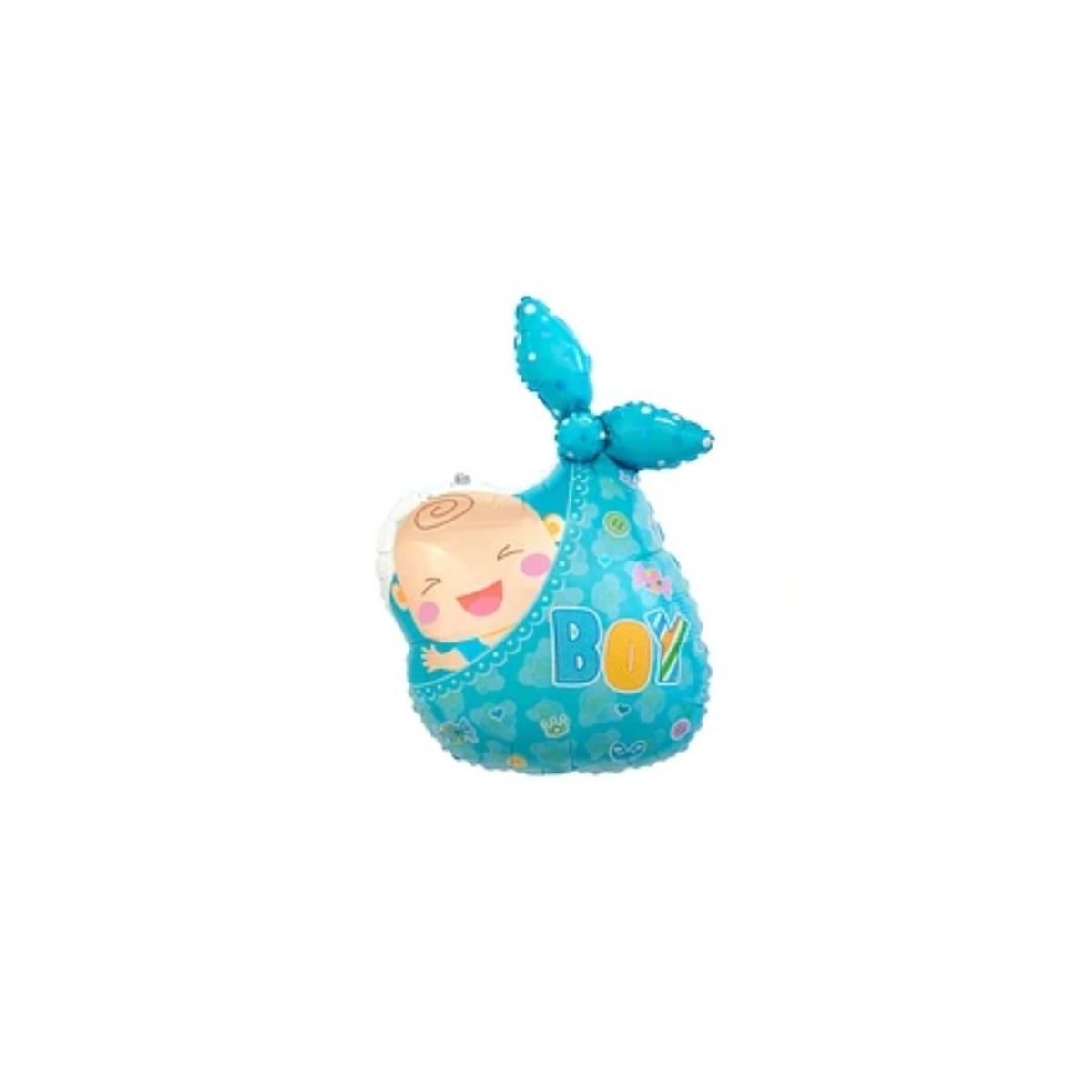 GENERICO - Globo Metalico Bebe Boy Azul 53x85cm