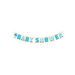 GENERICO - Guirnalda Baby Shower Celeste 3m