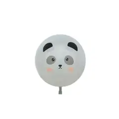 GENERICO - Globo Burbuja De Oso Panda Blanco y Negro 80cm